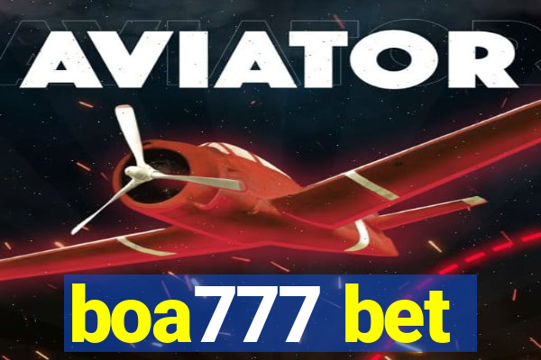 boa777 bet